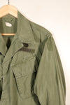 1967年契約　M-R　アメリカ陸軍　3rd Model ジャングルファティーグ　ジャケット　パッチ付　中古品