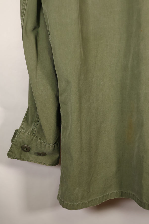 1967年契約　M-R　アメリカ陸軍　3rd Model ジャングルファティーグ　ジャケット　パッチ付　中古品