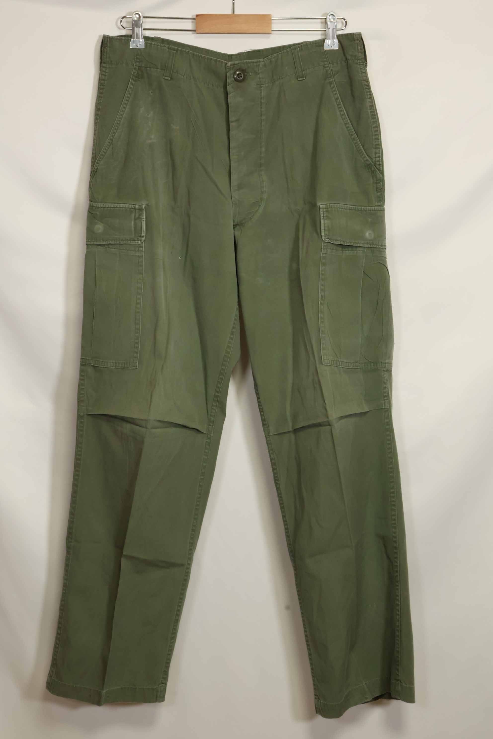 1960年代中頃　2nd Model ジャングルファティーグパンツ　元特殊部隊隊員放出　中古品　A