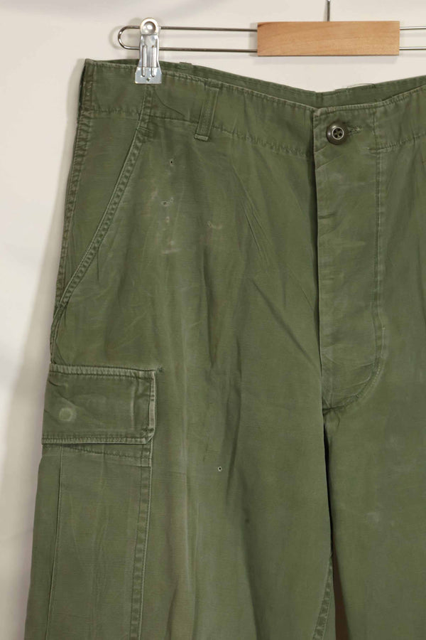 1960年代中頃　2nd Model ジャングルファティーグパンツ　元特殊部隊隊員放出　中古品　A