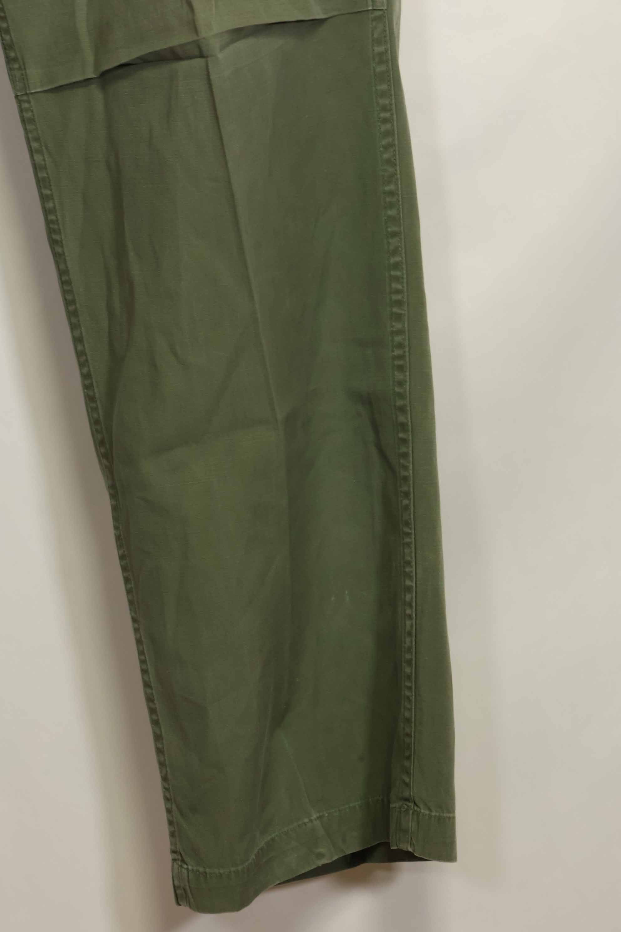 1960年代中頃　2nd Model ジャングルファティーグパンツ　元特殊部隊隊員放出　中古品　A
