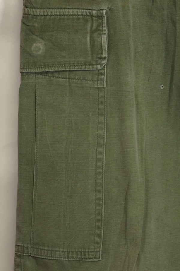 1960年代中頃　2nd Model ジャングルファティーグパンツ　元特殊部隊隊員放出　中古品　A