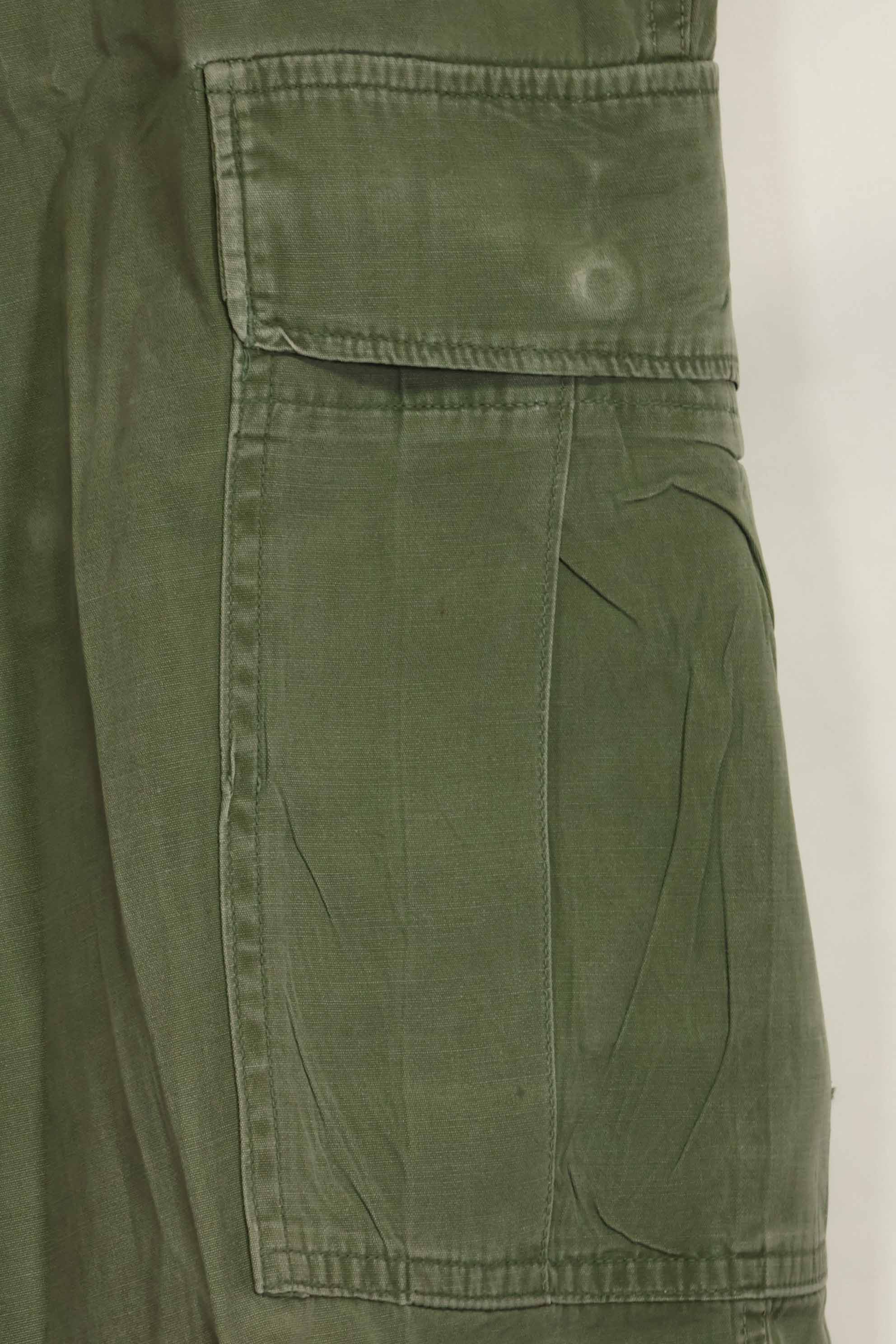 1960年代中頃　2nd Model ジャングルファティーグパンツ　元特殊部隊隊員放出　中古品　A