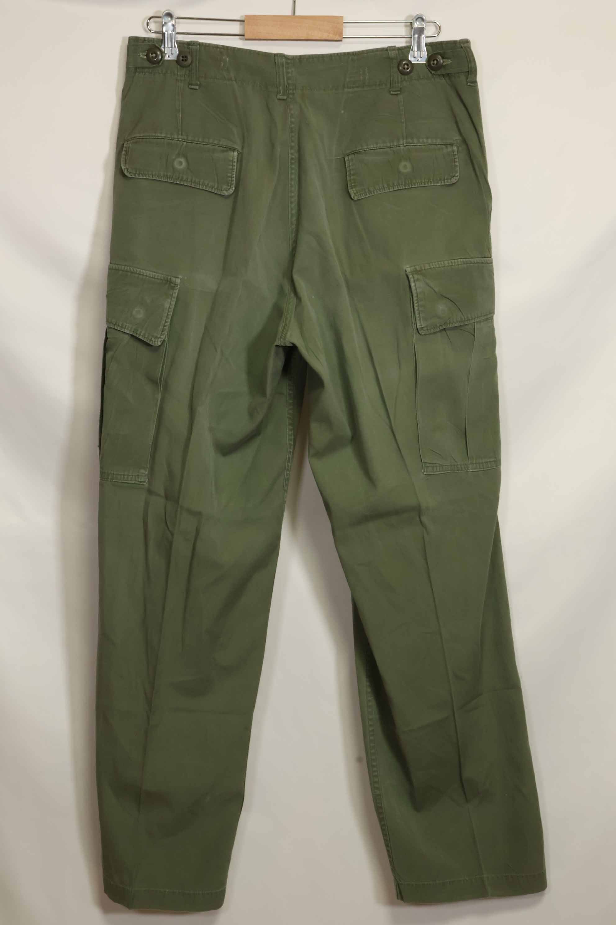 1960年代中頃　2nd Model ジャングルファティーグパンツ　元特殊部隊隊員放出　中古品　A