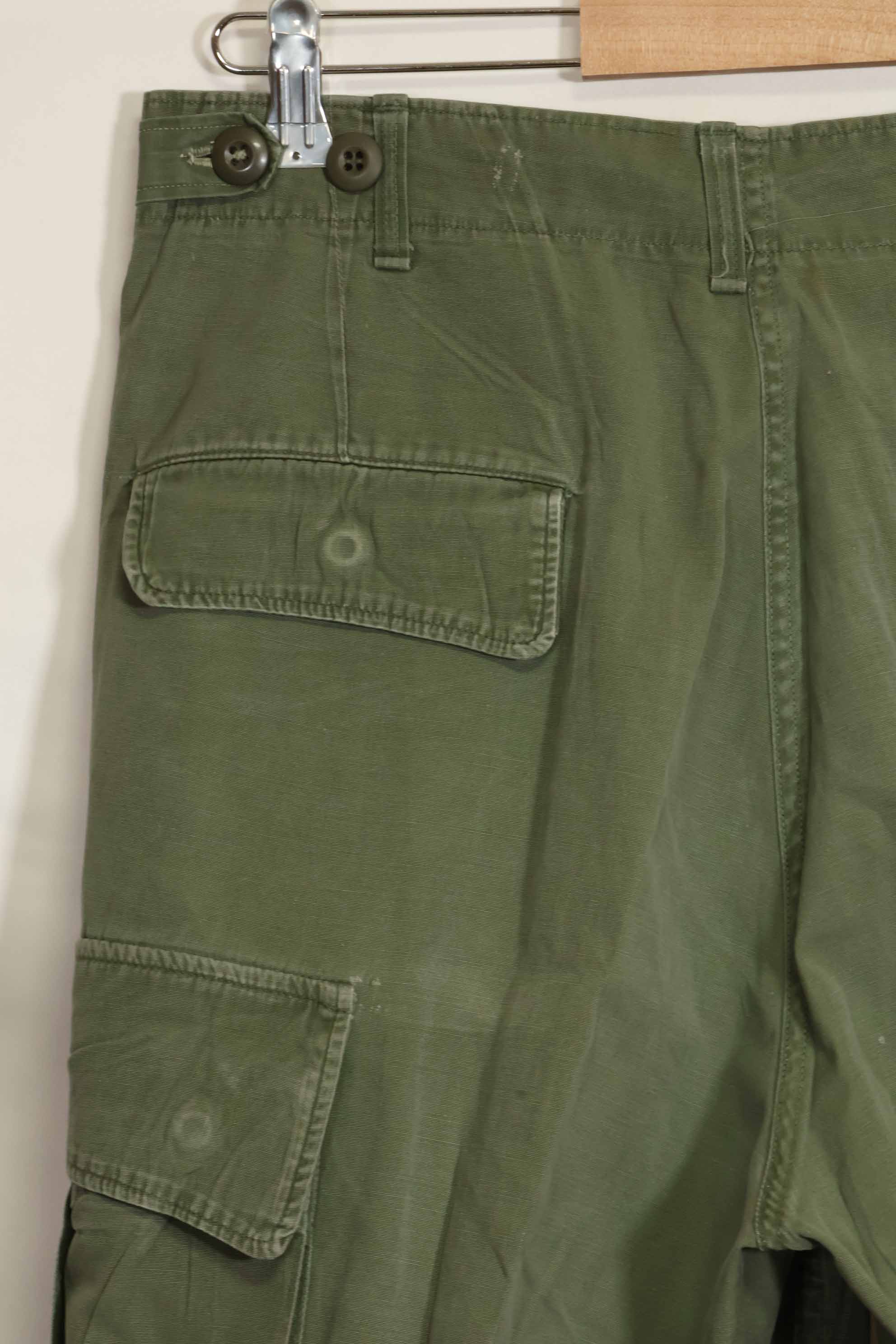 1960年代中頃　2nd Model ジャングルファティーグパンツ　元特殊部隊隊員放出　中古品　A
