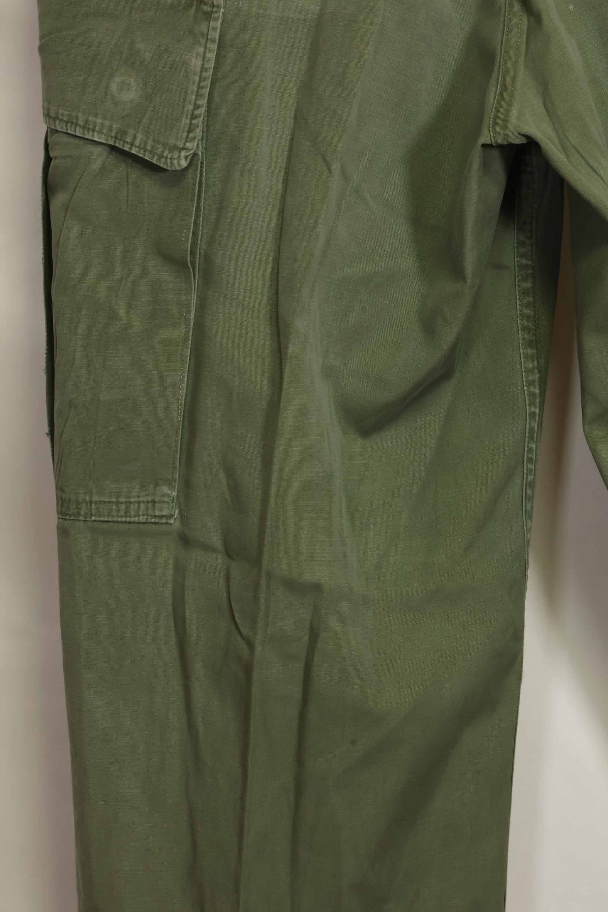 1960年代中頃　2nd Model ジャングルファティーグパンツ　元特殊部隊隊員放出　中古品　A