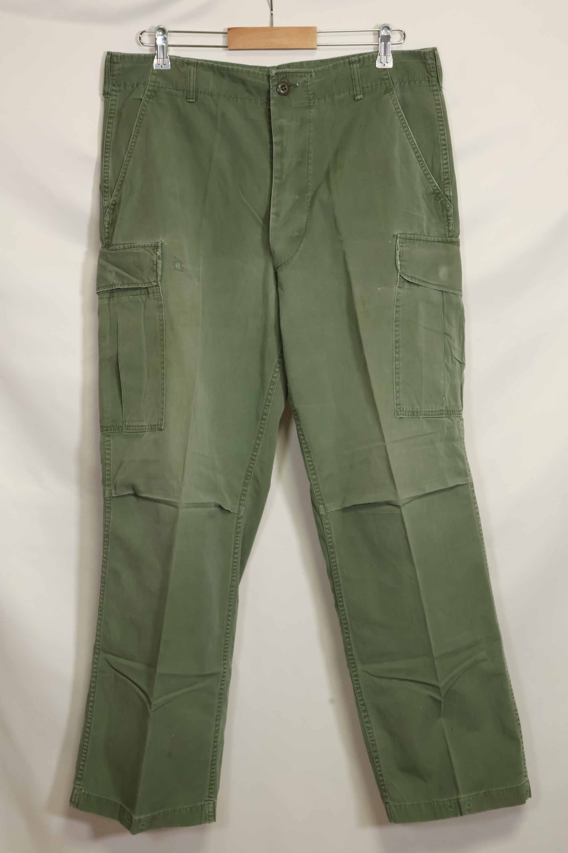 1960年代中頃　2nd Model ジャングルファティーグパンツ　元特殊部隊隊員放出　中古品　C