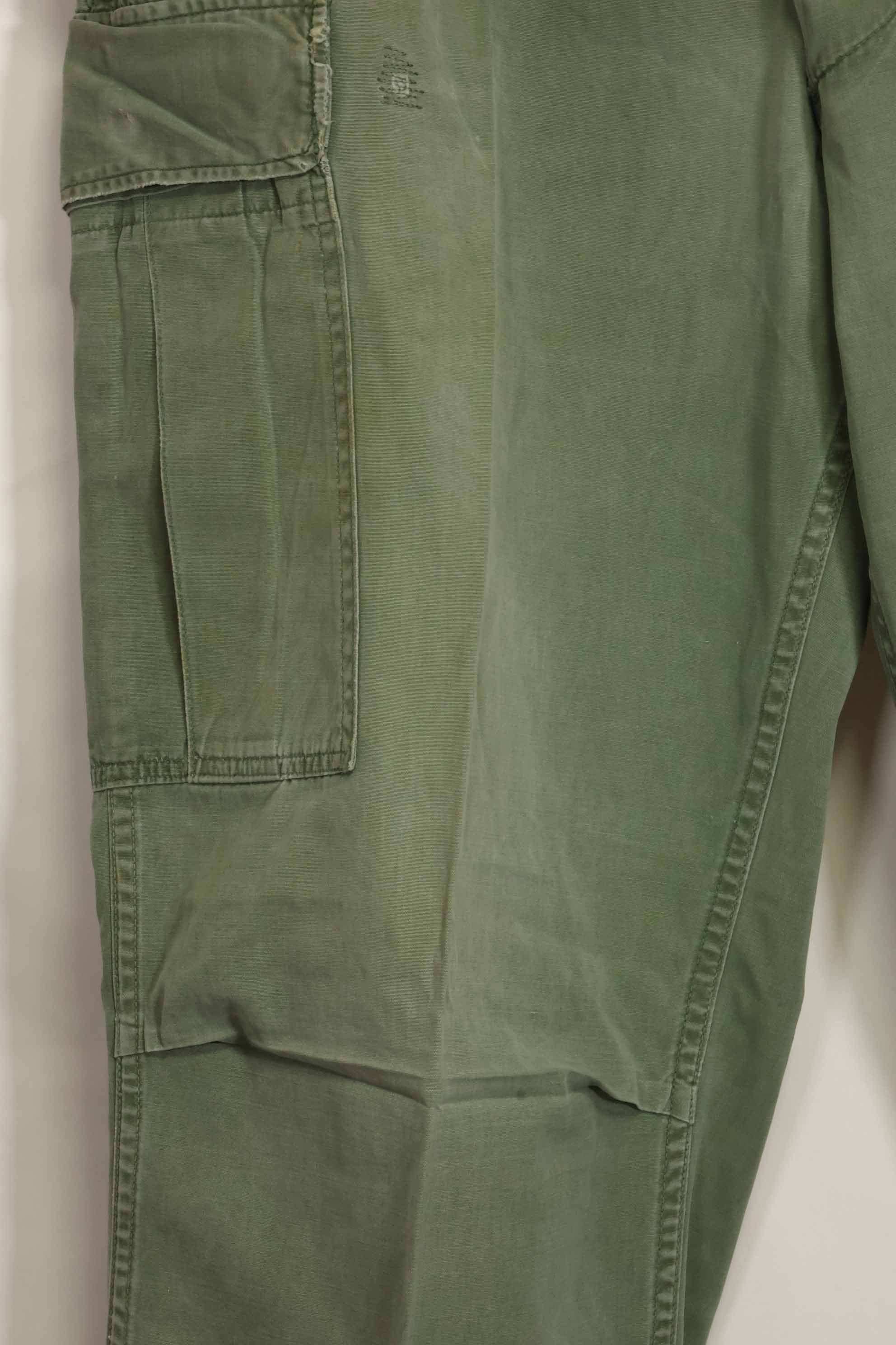 1960年代中頃　2nd Model ジャングルファティーグパンツ　元特殊部隊隊員放出　中古品　C