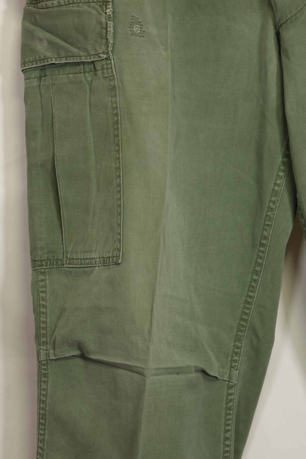 1960年代中頃　2nd Model ジャングルファティーグパンツ　元特殊部隊隊員放出　中古品　C