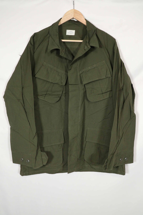米軍実物 ジャングル ファティーグ ジャケット シャツ ほぼデッド L/R