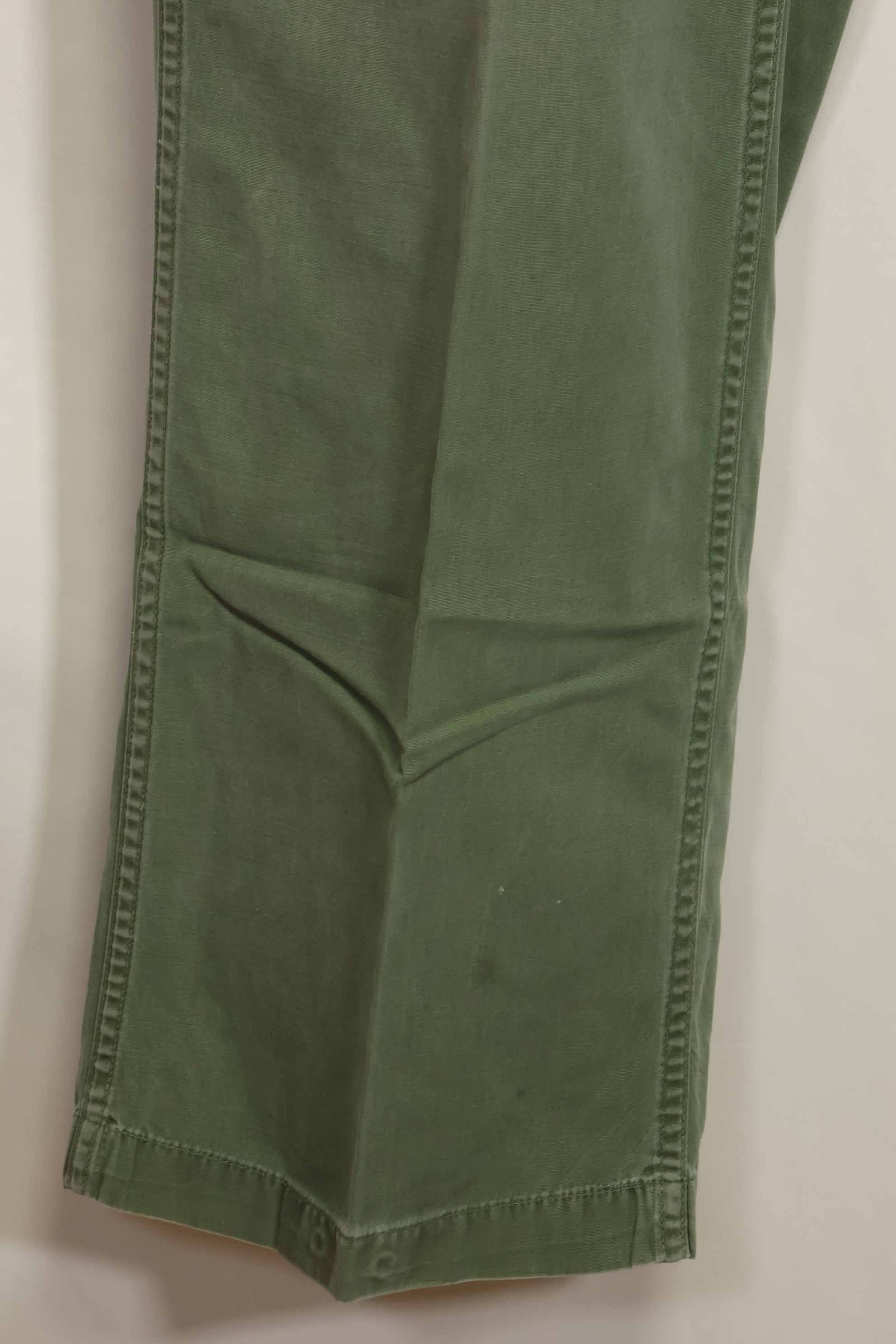 1960年代中頃　2nd Model ジャングルファティーグパンツ　元特殊部隊隊員放出　中古品　C