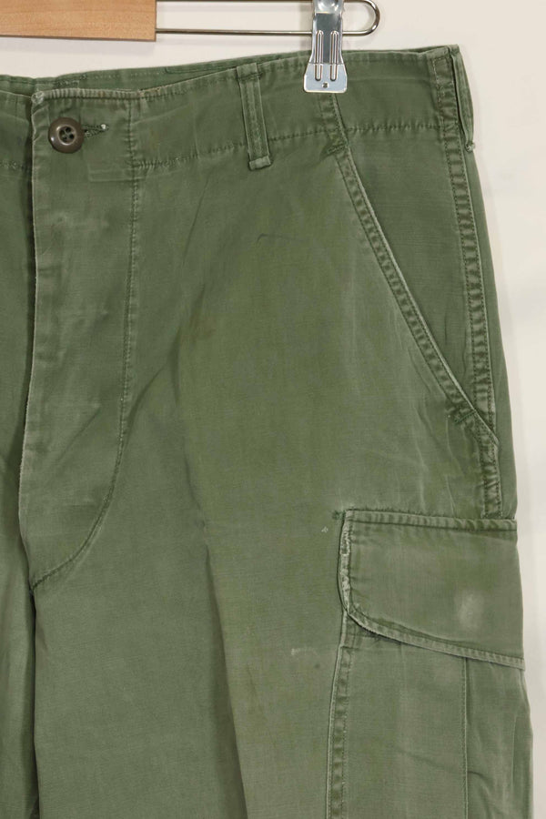 1960年代中頃　2nd Model ジャングルファティーグパンツ　元特殊部隊隊員放出　中古品　C