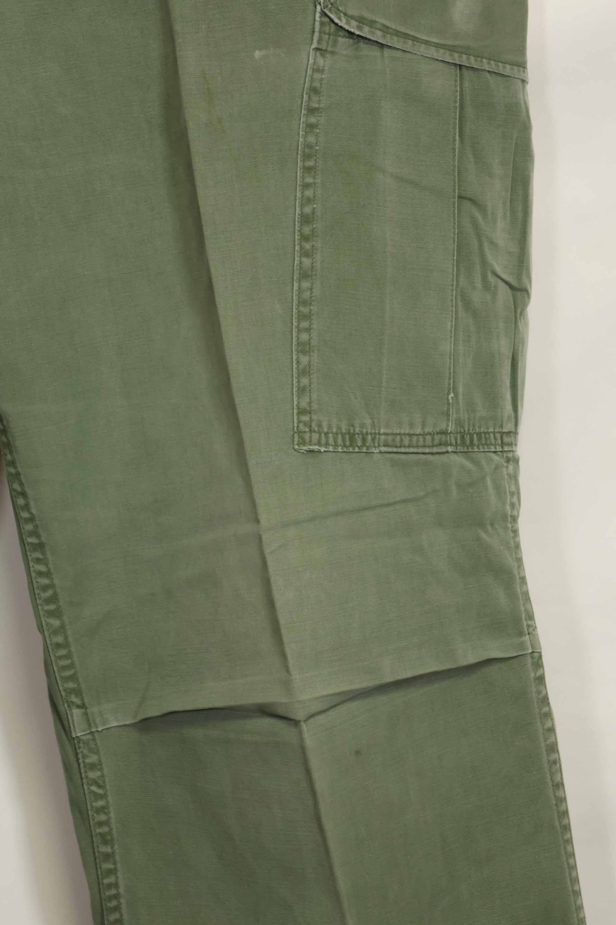 1960年代中頃　2nd Model ジャングルファティーグパンツ　元特殊部隊隊員放出　中古品　C