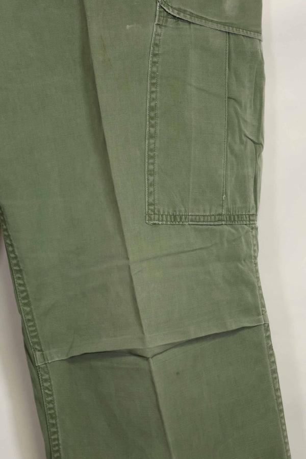 1960年代中頃　2nd Model ジャングルファティーグパンツ　元特殊部隊隊員放出　中古品　C