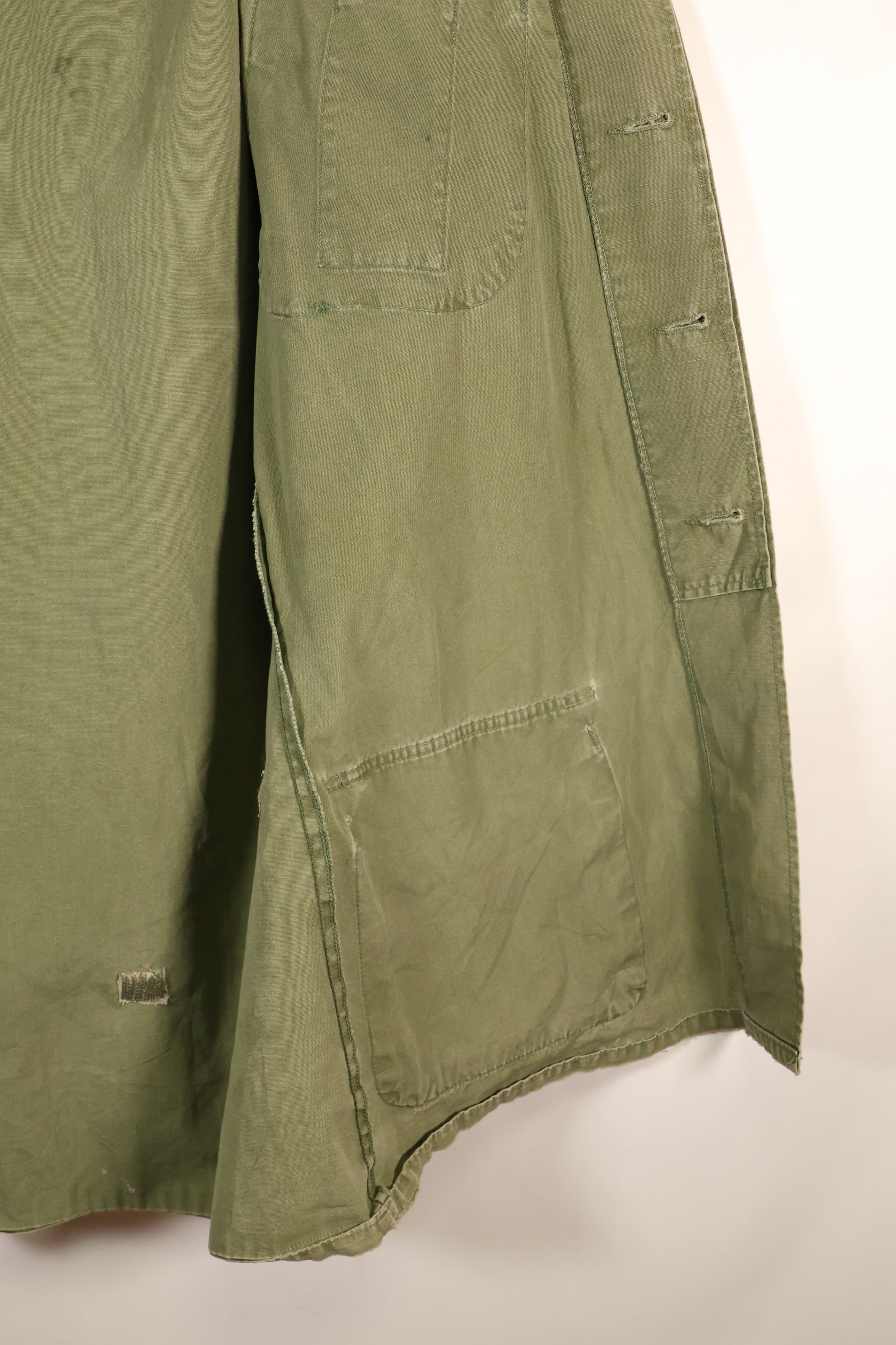 1967年契約　M-L　ノンリップストップ　3rd Model ジャングルファティーグ　ジャケット　退色あり　中古品
