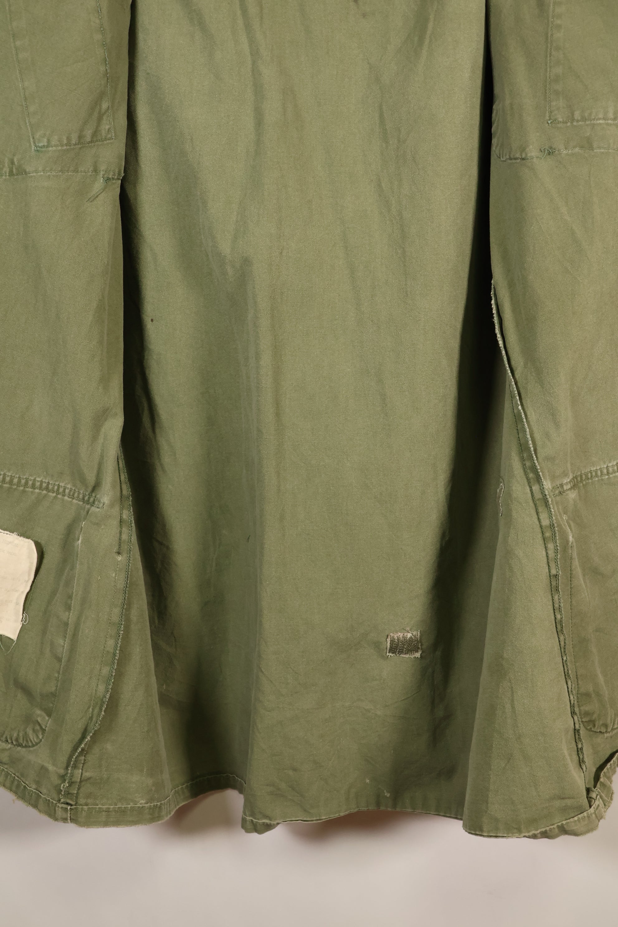 1967年契約　M-L　ノンリップストップ　3rd Model ジャングルファティーグ　ジャケット　退色あり　中古品