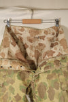 1940年代 W34　アメリカ陸軍　フロッグスキン迷彩　HBTパンツ　ユーティリティパンツ　中古品