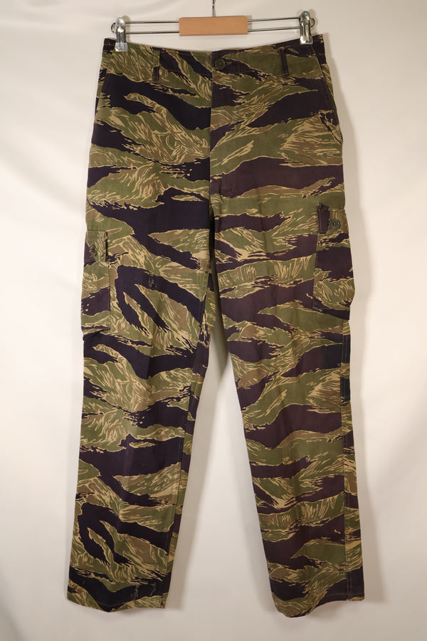 1960年代中頃　沖縄タイガー　USカット　タイガーストライプ　パンツ　退色少ない　中古品