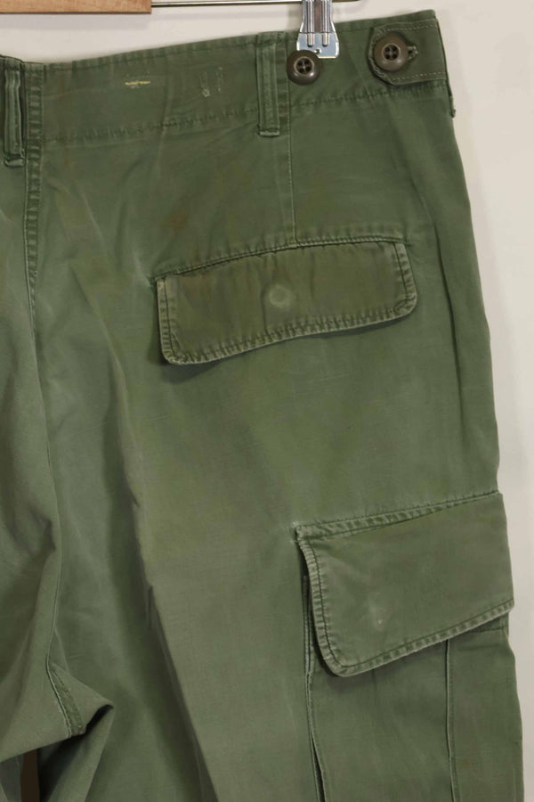 1960年代中頃　2nd Model ジャングルファティーグパンツ　元特殊部隊隊員放出　中古品　C