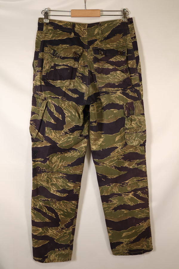 1960年代中頃　沖縄タイガー　USカット　タイガーストライプ　パンツ　退色少ない　中古品