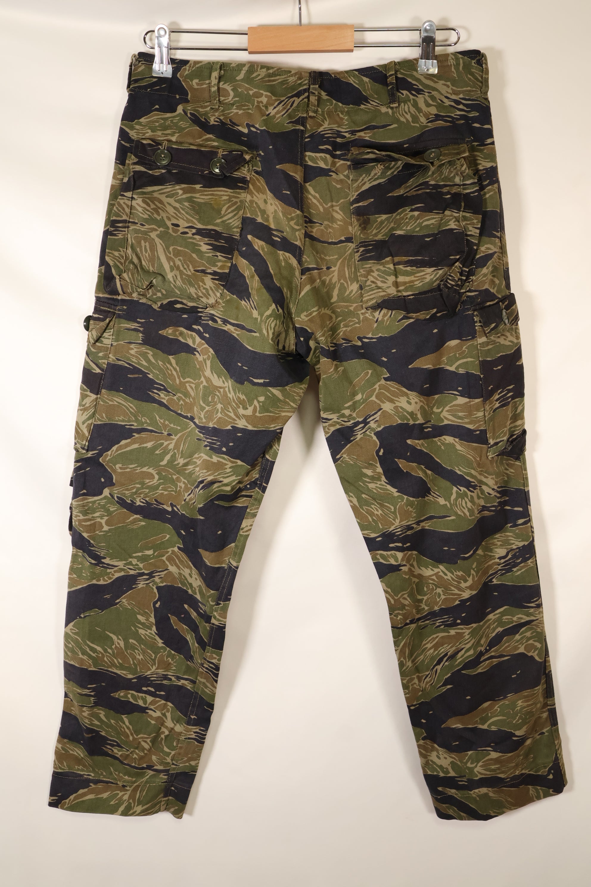 1960年代中頃　A-L　シルバータイガーパターン　Asian カット　パンツ　補修あり　中古品