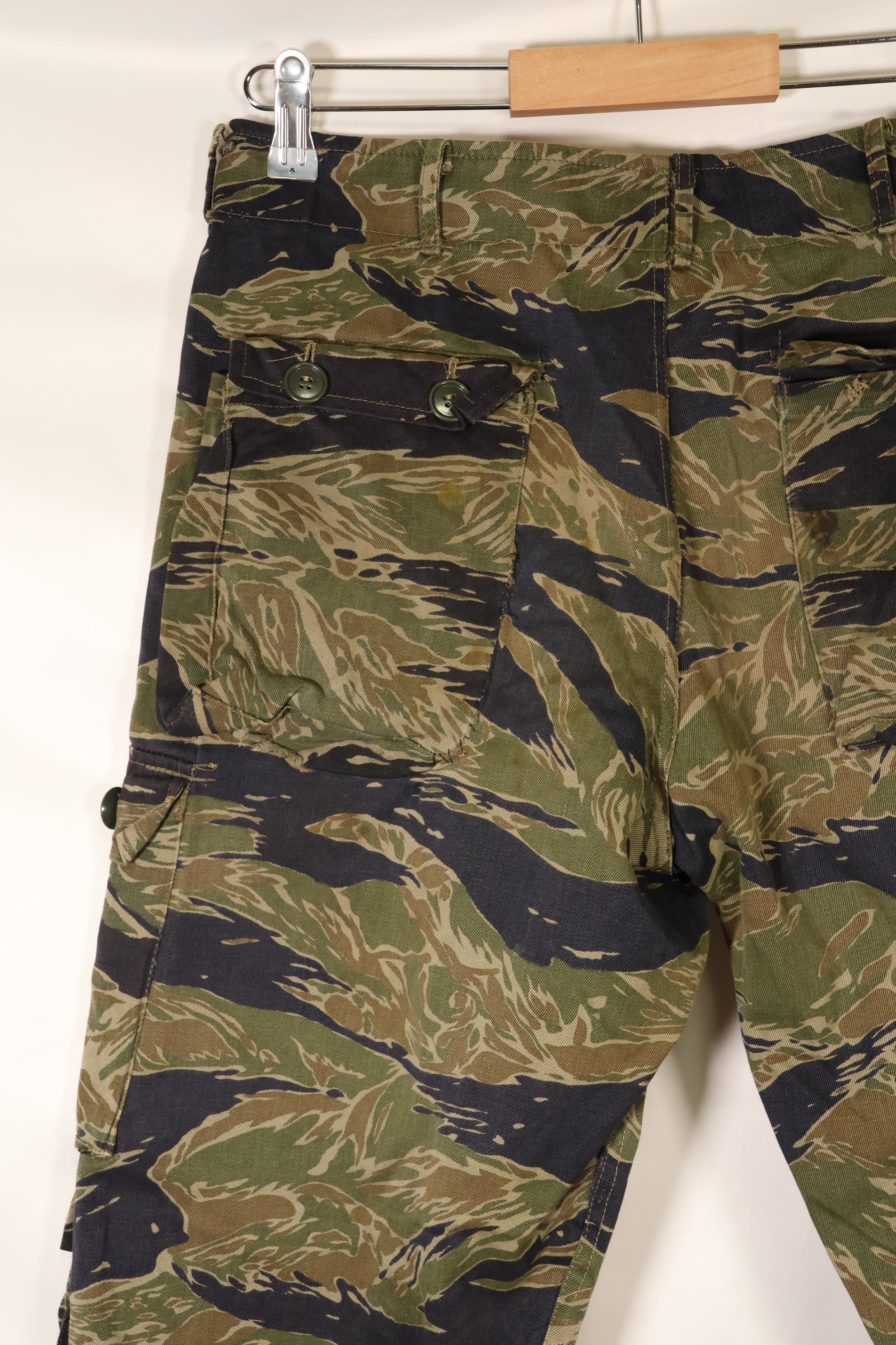 1960年代中頃　A-L　シルバータイガーパターン　Asian カット　パンツ　補修あり　中古品