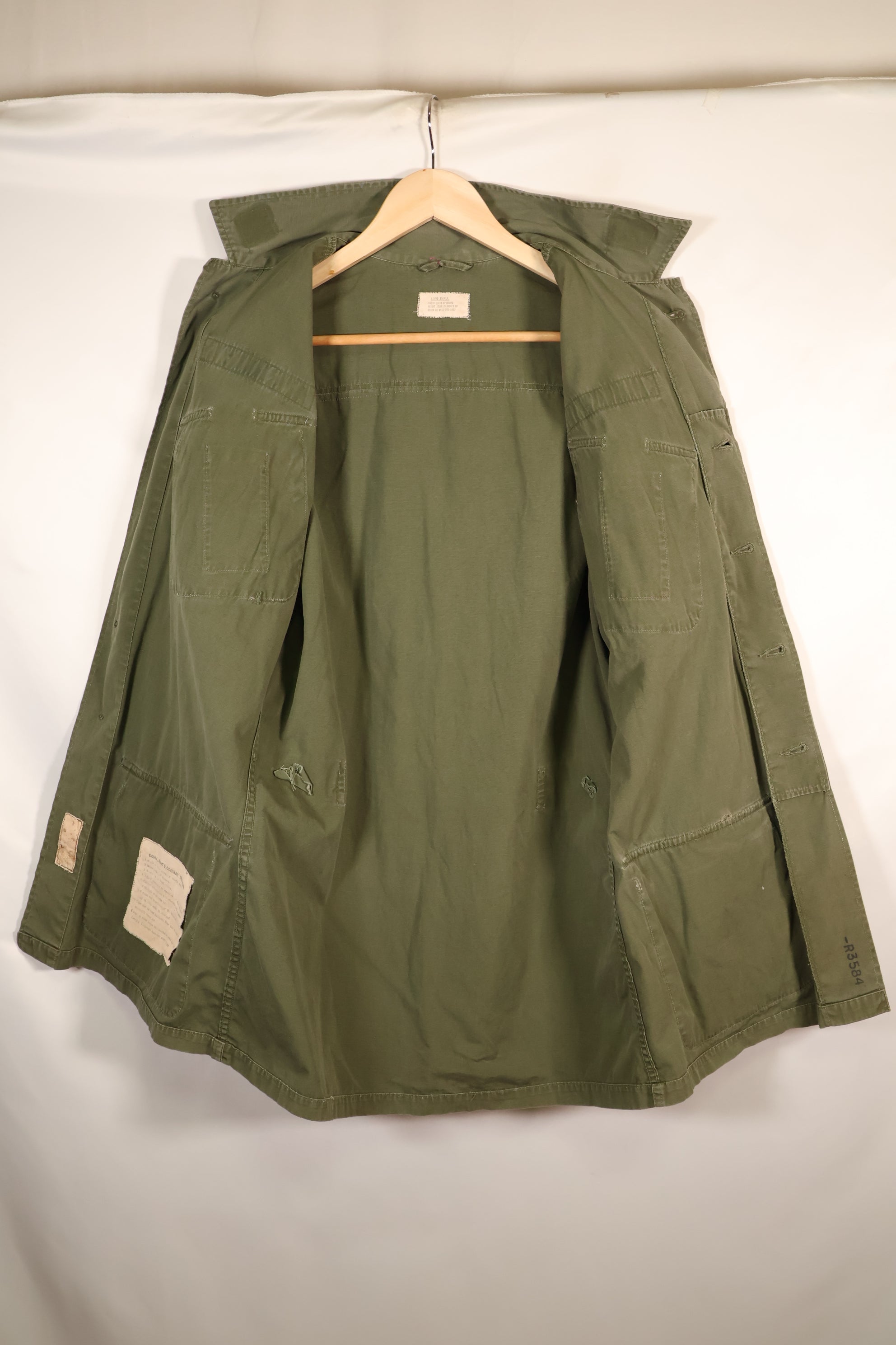 1965年頃　S-L　2nd Model ジャングルファティーグ　ジャケット　使用感強い　中古品