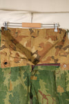 1960年代後半〜70年代前半頃　個人調達品　ミッチェル迷彩　USMC　WWII HBTパンツカット　リバーシブルパンツ　中古品