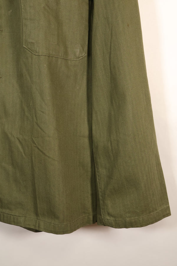 1947年契約　SMALL　M-1947　HBT　ユーティリティシャツ　パッチ付き　中古品