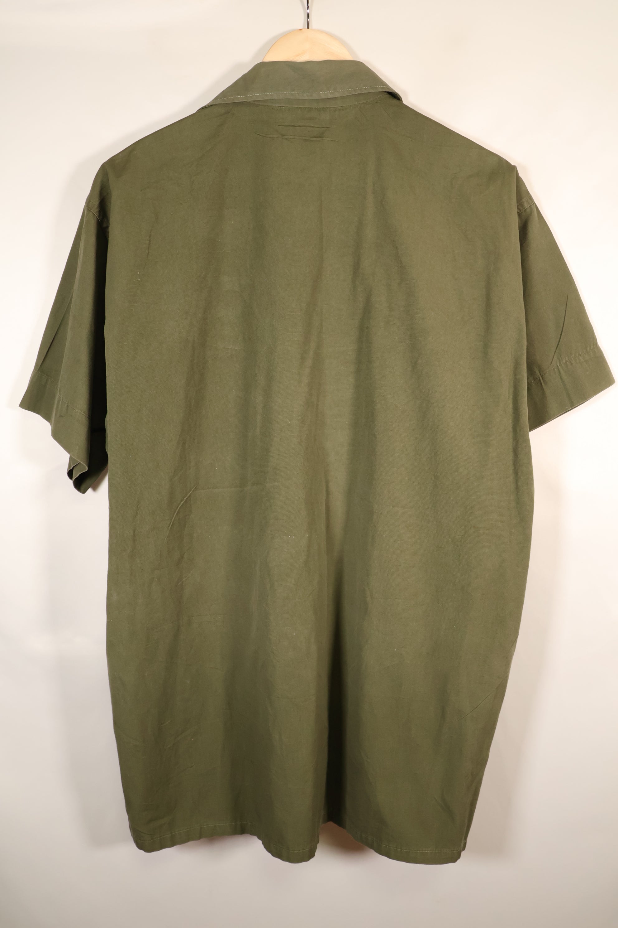 1960年代後半　LARGE　PX品　個人調達　OG-107　ユーティリティシャツ　海軍アドバイザー再現品　中古品