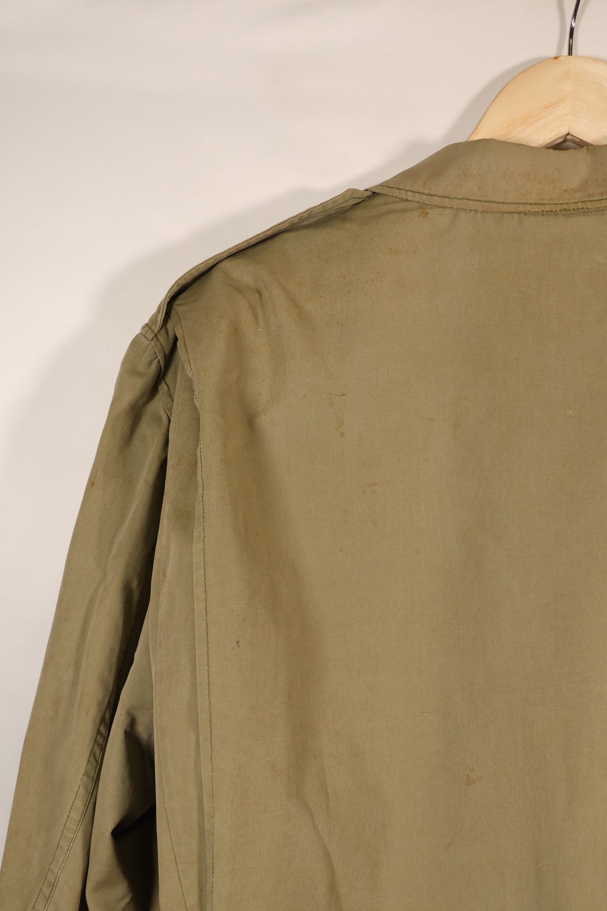 1940年代前半　大きめサイズ　アメリカ軍　M-1941　フィールドジャケット　ウール裏地　中古品