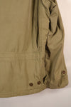 1940年代前半　大きめサイズ　アメリカ軍　M-1941　フィールドジャケット　ウール裏地　中古品