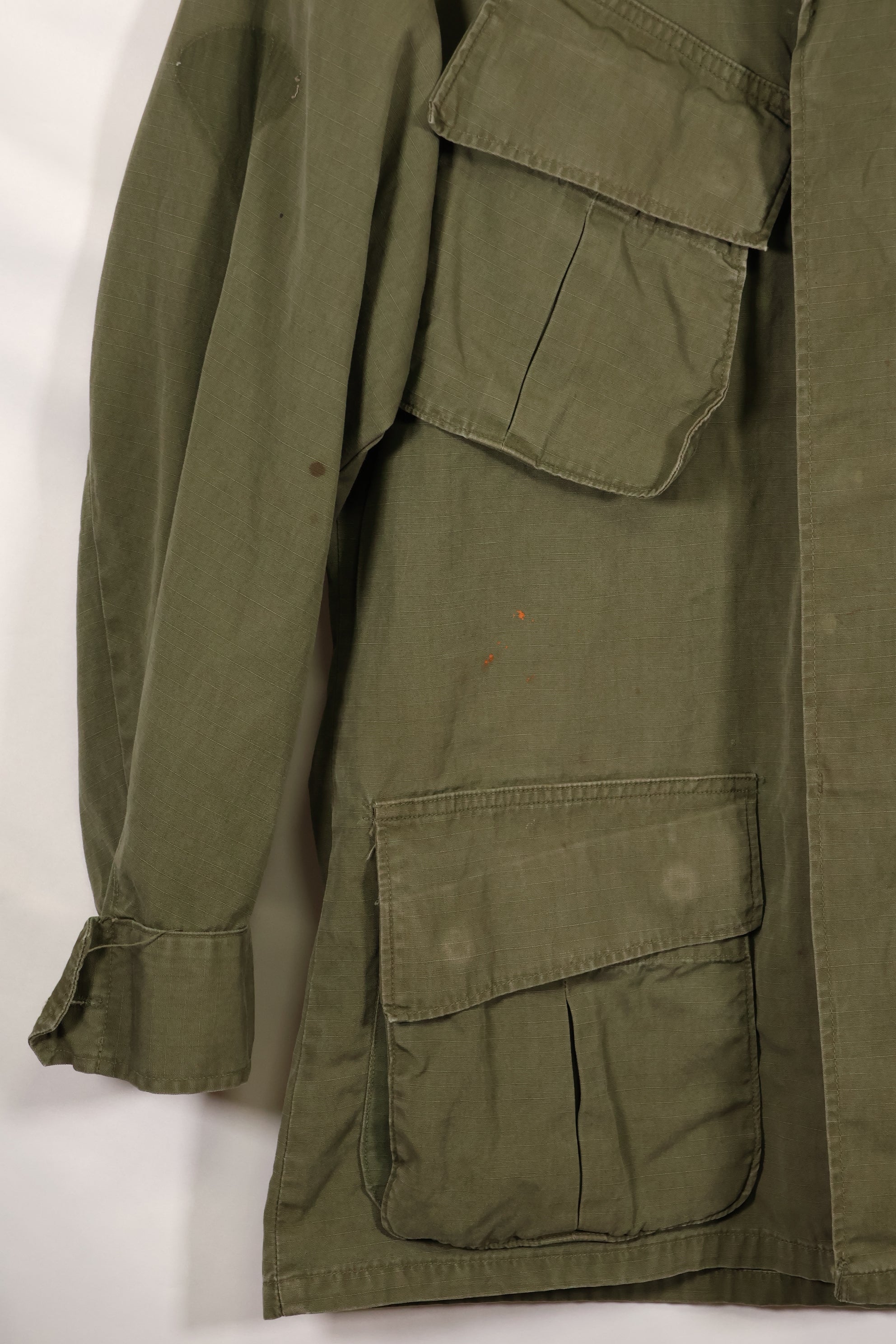 1969年頃　S-Sサイズ　4th Model ジャングルファティーグ　ジャケット　中古品　映画会社放出  H