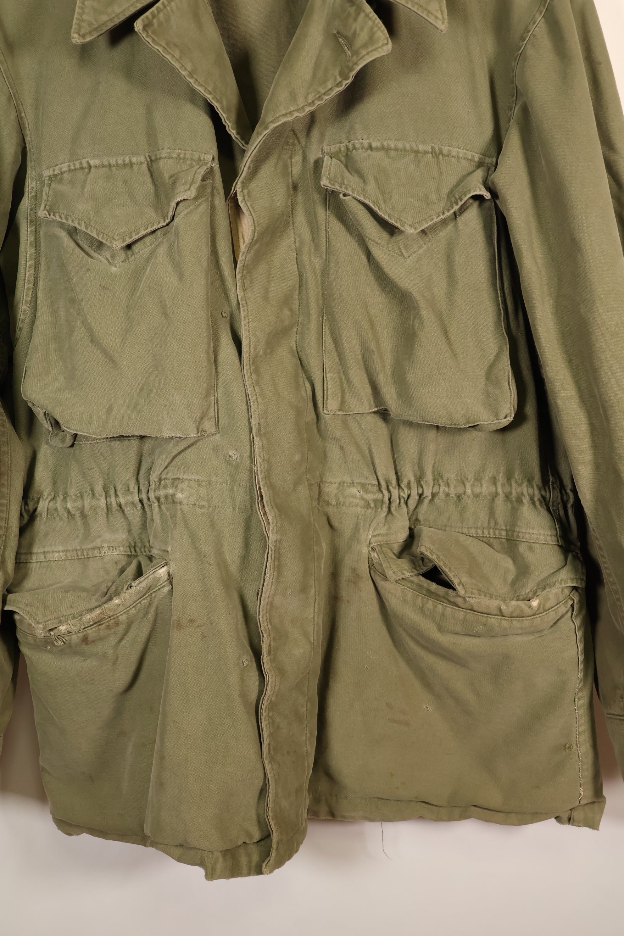 1940年代前半　42〜44程度　アメリカ陸軍　M-1943　フィールドジャケット　中古品