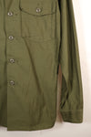 1960年代中頃　16 1/2 x 36　アメリカ陸軍　OG-107 ユーティリティシャツ　ほぼ未使用品