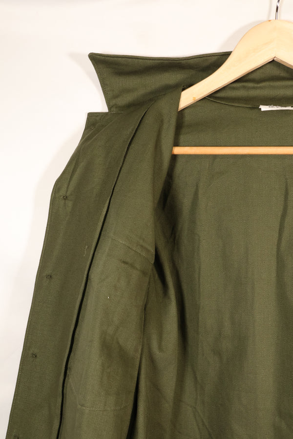 1960年代中頃　16 1/2 x 36　アメリカ陸軍　OG-107 ユーティリティシャツ　ほぼ未使用品
