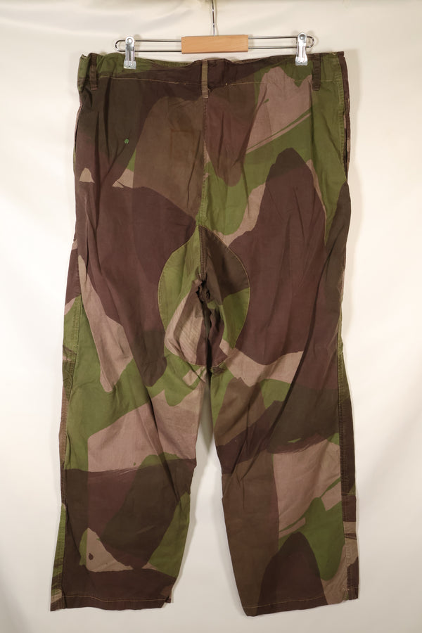 1940年代　WWII　英軍 SAS　Windproof迷彩　迷彩パンツ　個人改造あり　中古品