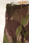 1940年代　WWII　英軍 SAS　Windproof迷彩　迷彩パンツ　個人改造あり　中古品