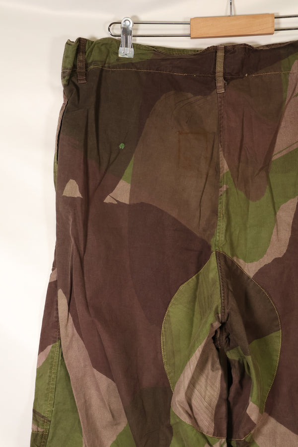 1940年代　WWII　英軍 SAS　Windproof迷彩　迷彩パンツ　個人改造あり　中古品