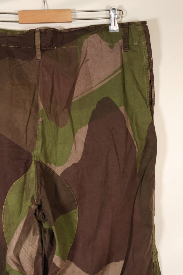 1940年代　WWII　英軍 SAS　Windproof迷彩　迷彩パンツ　個人改造あり　中古品