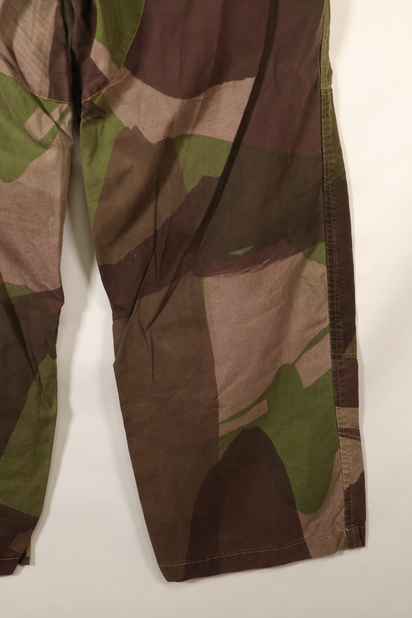 1940年代　WWII　英軍 SAS　Windproof迷彩　迷彩パンツ　個人改造あり　中古品