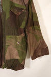 1940年代　WWII　英軍　Windproof迷彩 スモック　改造品　インドシナ戦争再現　戦後改造あり　中古品