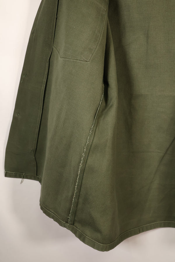 1972年契約　15 1/2 x 33　OG-107　ユーティリティシャツ　パッチ付き　中古品
