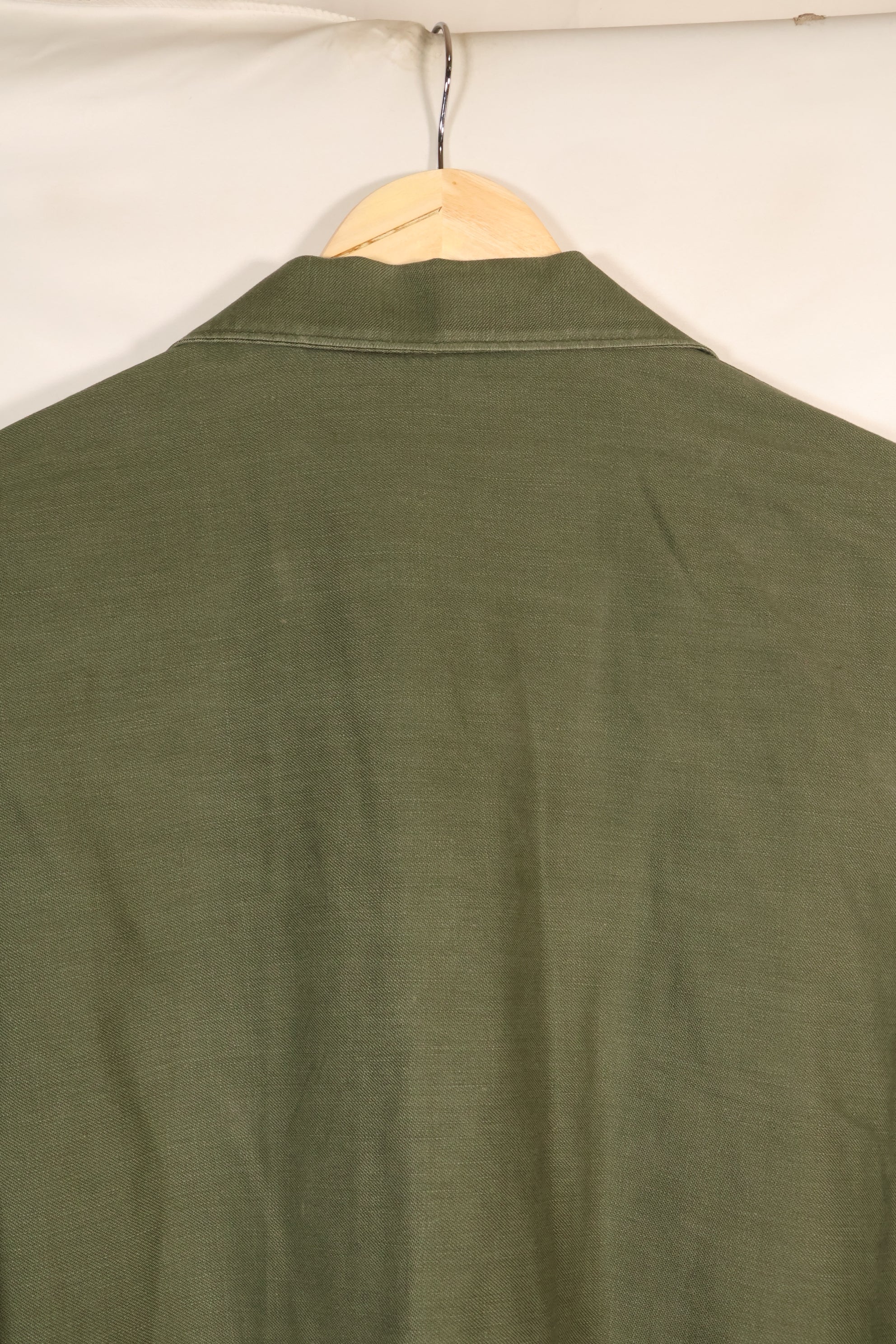 1972年契約　15 1/2 x 33　OG-107　ユーティリティシャツ　パッチ付き　中古品