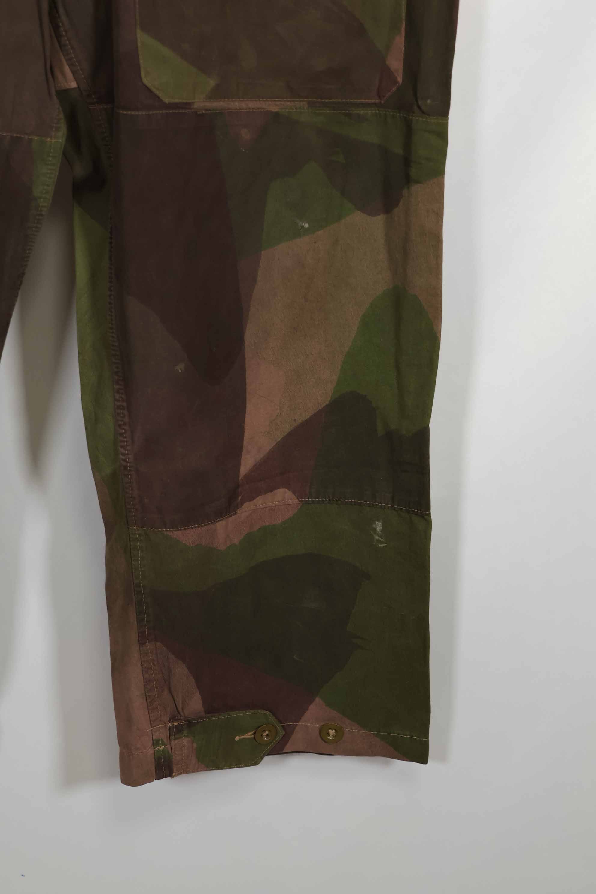 実物　イギリス軍　SAS トラウザーズ　WINDPROOF 迷彩パンツ　サイズ No.1　中古品 A