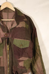 1940年代　WWII　英軍　Windproof迷彩 スモック　改造品　インドシナ戦争再現　戦後改造あり　中古品