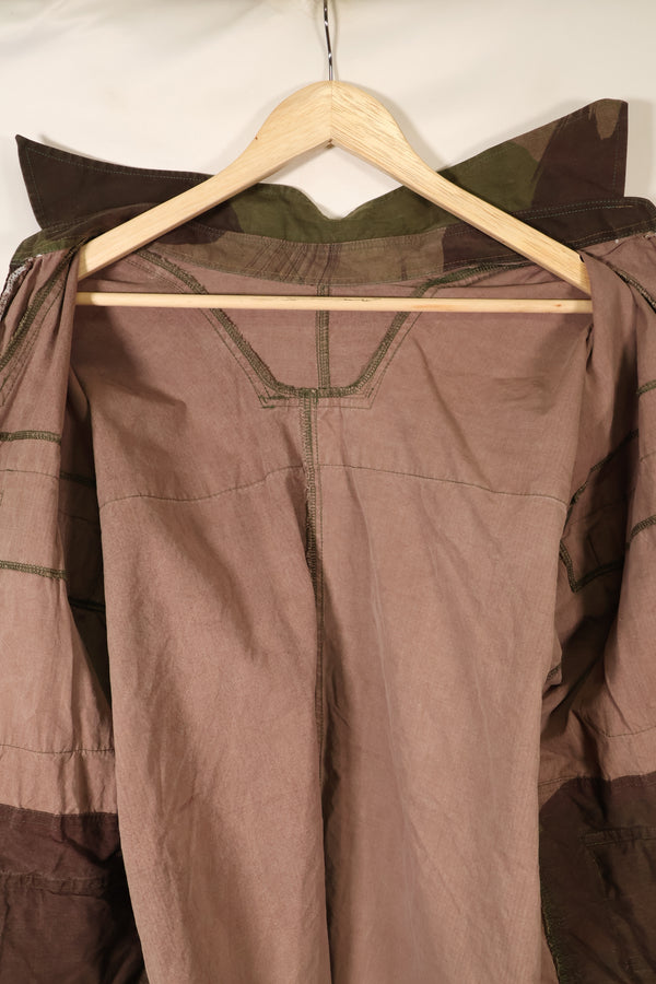 1940年代　WWII　英軍　Windproof迷彩 スモック　改造品　インドシナ戦争再現　戦後改造あり　中古品