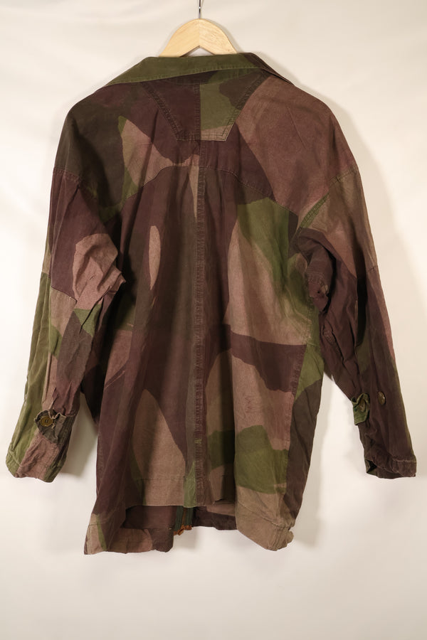 1940年代　WWII　英軍　Windproof迷彩 スモック　改造品　インドシナ戦争再現　戦後改造あり　中古品