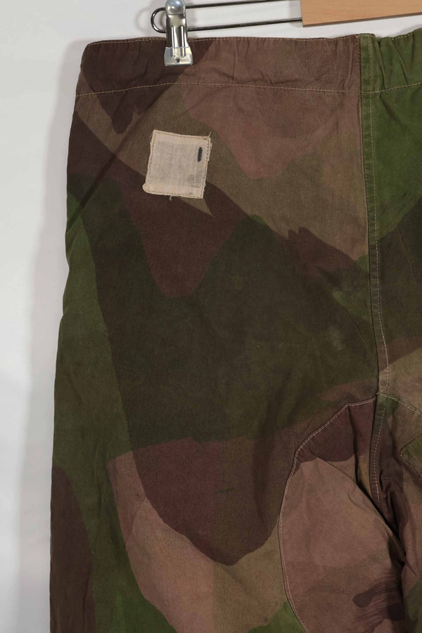 実物　イギリス軍　SAS トラウザーズ　WINDPROOF 迷彩パンツ　サイズ No.1　中古品 B