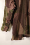 1940年代　WWII　英軍　Windproof迷彩 スモック　改造品　インドシナ戦争再現　戦後改造あり　中古品